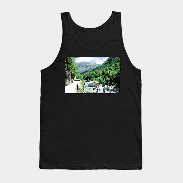 Soca River Near Kobarid Tank Top by jojobob